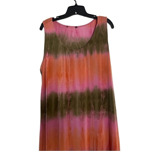 Tie Dye Maxi Dress - Size 2X - Picture 3 of 5